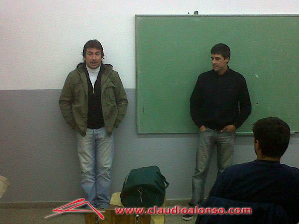Claudio Alonso, Ineniero de Pista de Fabián Pisandelli en el TN Clase 3 Claudio Alonso, Ineniero de Pista de Fabián Pisandelli en el TN Clase 3